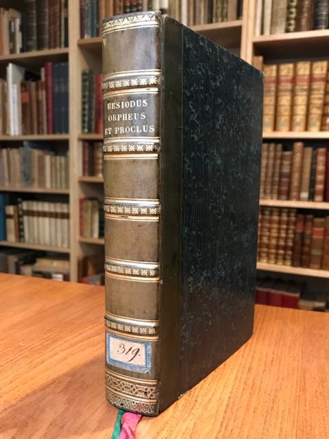 Hesiodi ascraei quae extant, Orphei, et Procli philosophi hymni. Omnia …