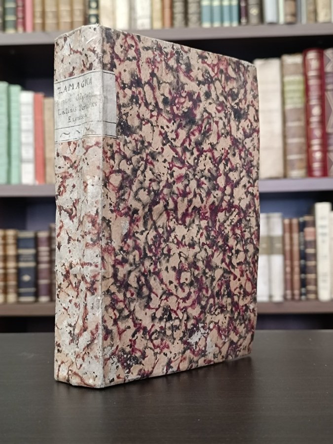 Homeri Odyssea latinis versibus expressa a Bernardo Zamagna ragusino. Prima …