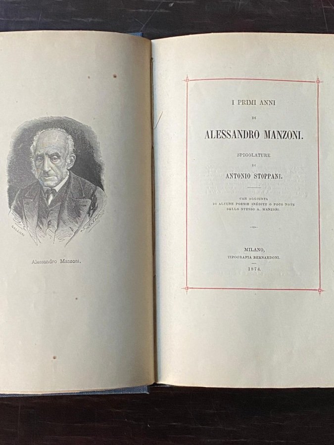 I primi anni di Alessandro Manzoni. Spigolature [.] con aggiunta …