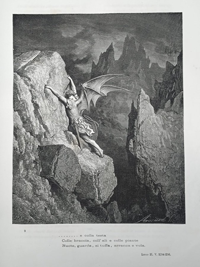 Il Paradiso Perduto. Traduzione di Andrea Maffei con illustrazioni di …