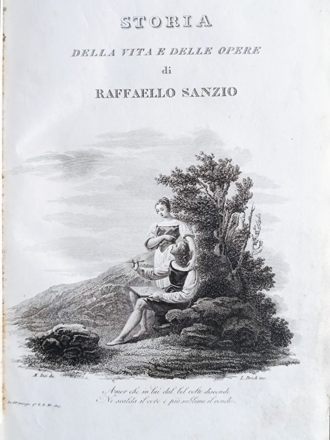 Istoria della vita e delle opere di Raffaello Sanzio da … | Immagine principale