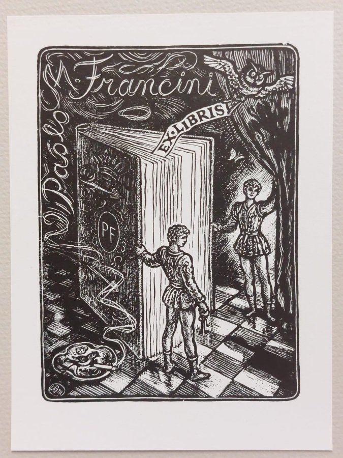 IX Congresso internazionale di exlibris. Parigi 19-22-VII 1962. Exlibris italiani.
