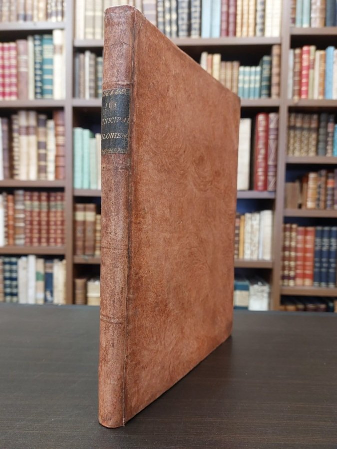 Jus municipale coloniense. Editio altera [.].