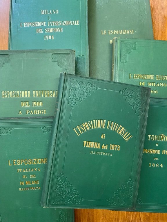 L'esposizione illustrata di Vienna [-Milano, - Torino, -Parigi, -Milano, -Sempione, …