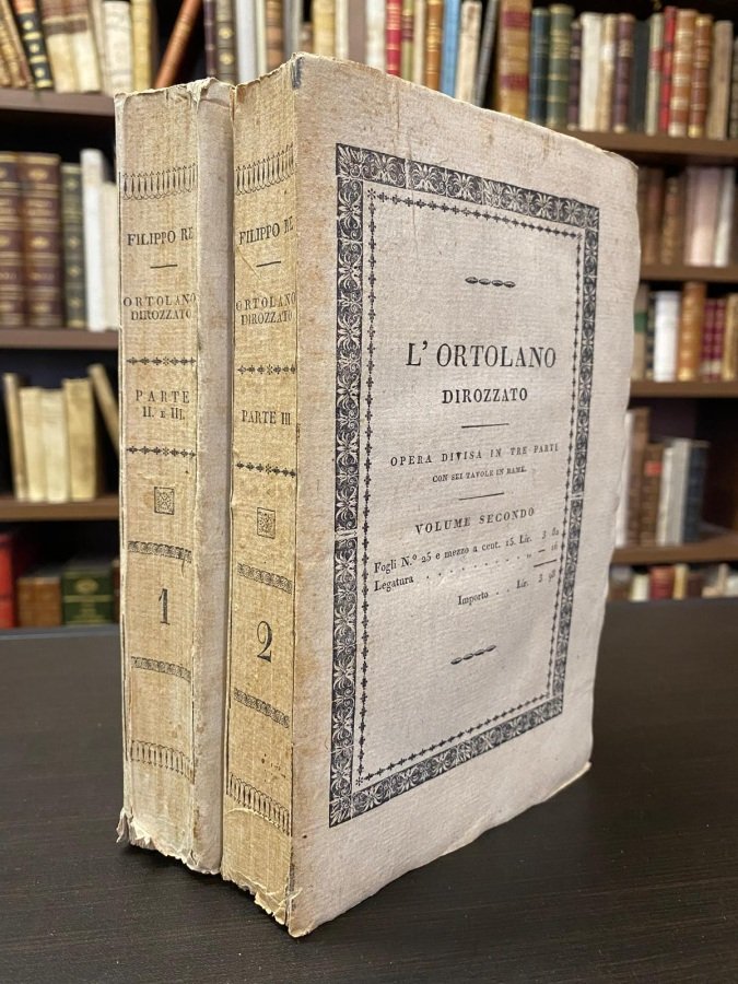 L'ortolano dirozzato. Opera divisa in tre parti. | Immagine principale