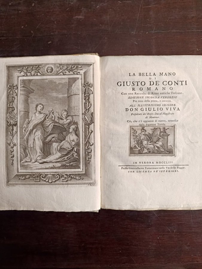 La Bella Mano di Giusto de' Conti Romano; con una … | Immagine principale