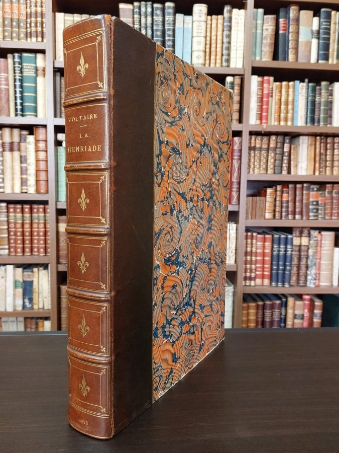 La Henriade. Poëme, ornée de dessins lithographiques.