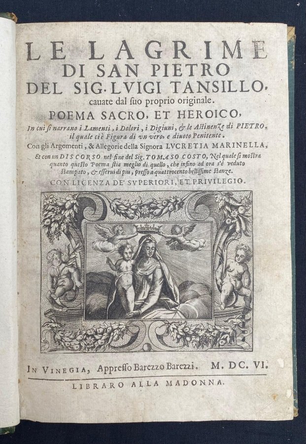 Le lagrime di San Pietro cavate dal suo proprio originale. … | Immagine principale