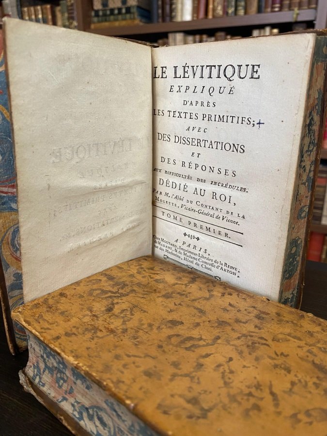 Le Lévitique expliqué d'après les textes primitifs; avec des dissertations … | Immagine principale