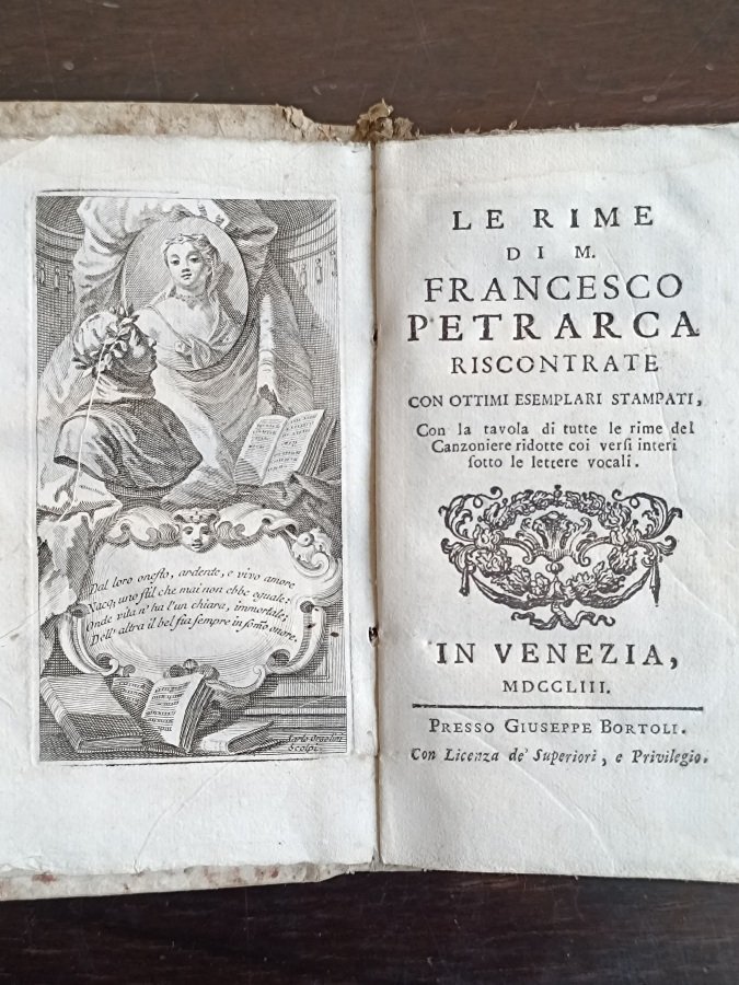 Le rime [.] riscontrate con ottimi esemplari stampati.