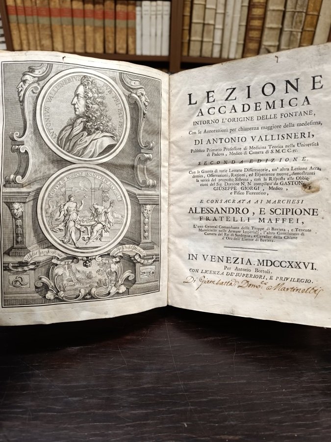Lezione accademica intorno l'origine delle fontane, con le Annotazioni per …