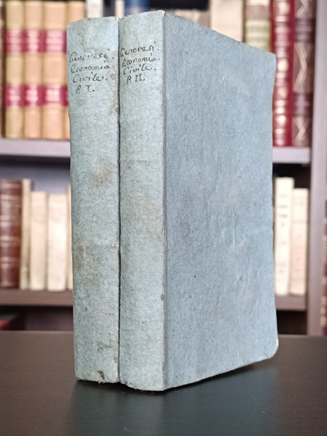 Lezioni di commercio o sia d'economia civile. Parte prima [-seconda].