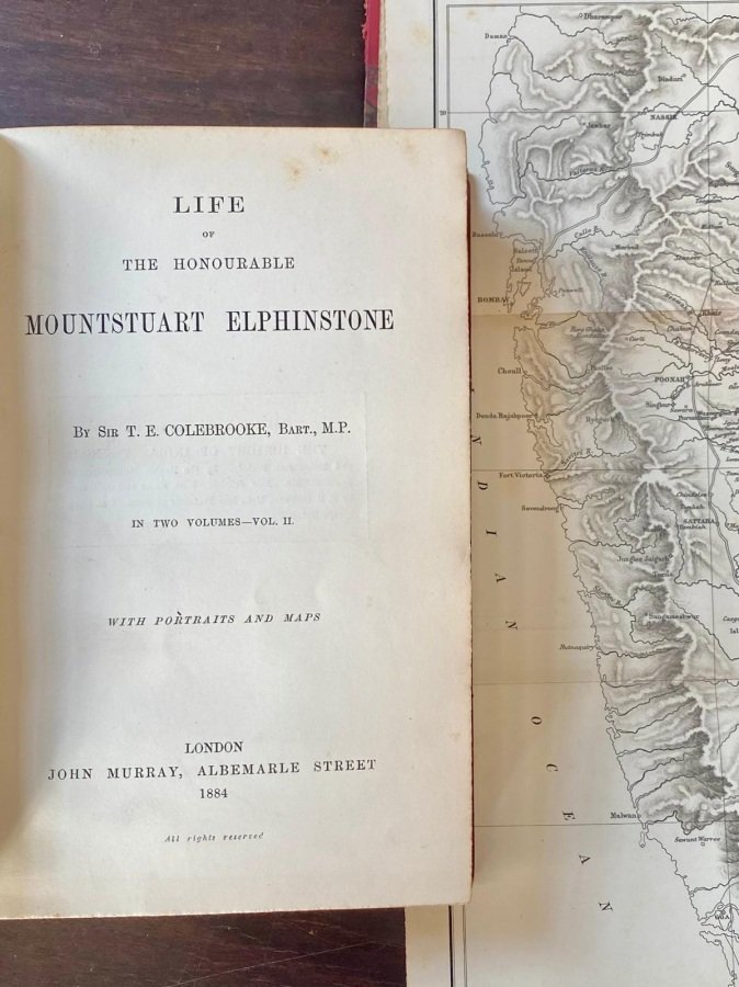 Life of the honourable Mountstuart Elphinstone. With portaits and maps. | Immagine principale