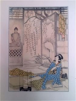 Madame Chrysanthème. Illustrations de Sylvain Sauvage.