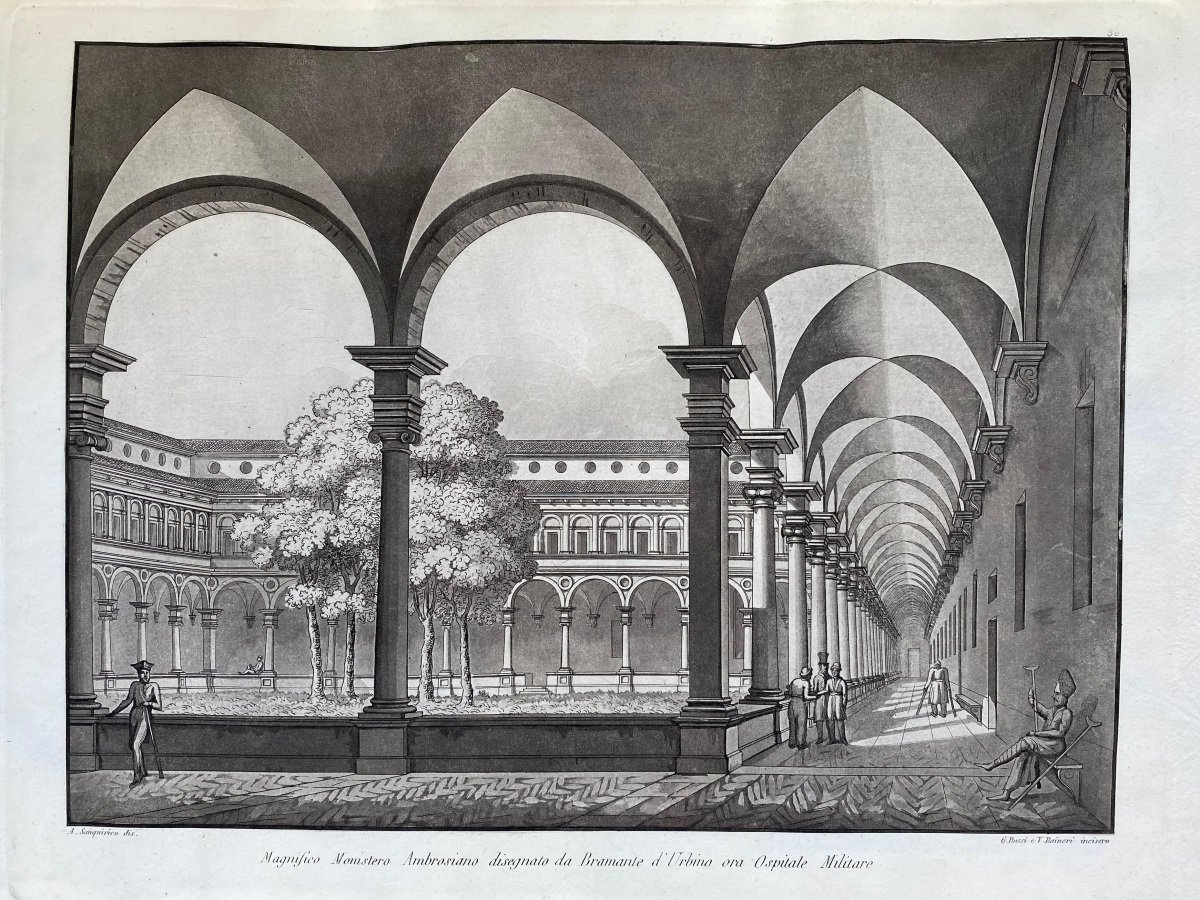 Monumenti della Basilica Ambrosiana.