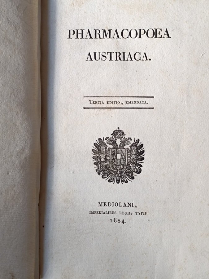 Pharmacopoea austriaca. [-Taxa Medicamentorum quae in Pharmacopoea austrica anni 1820 …