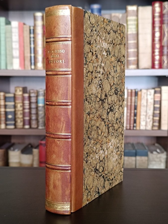 Processo originale degli untori nella peste del 1630.