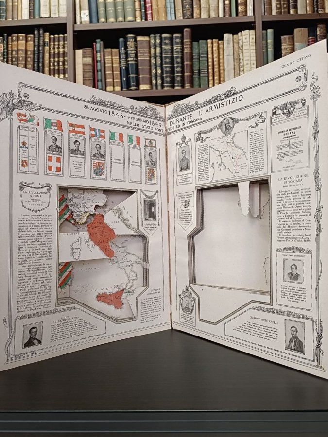 Quadri Storici del Risorgimento. L'italia nel 1848-49.