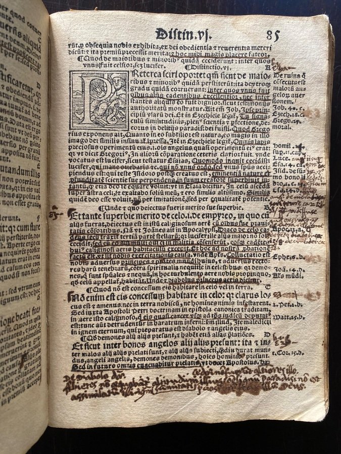 Sententiarum lib. IIII quibus author ille in Divinis Scripturis exercitatissimus, … | Immagine principale