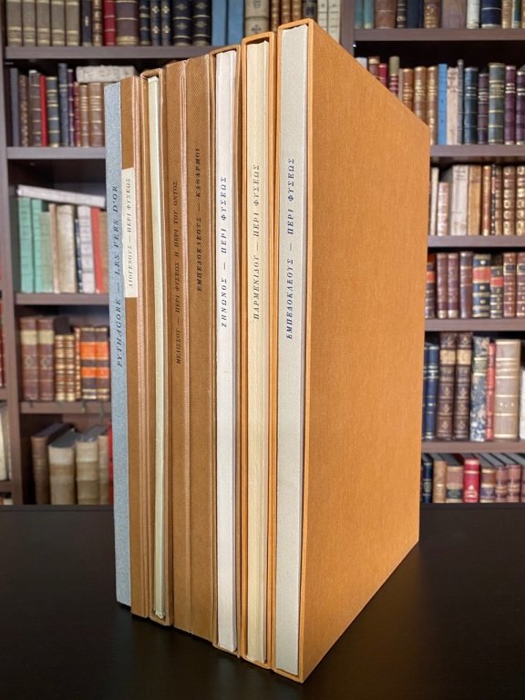 Serie dei filosofi greci presocratici.