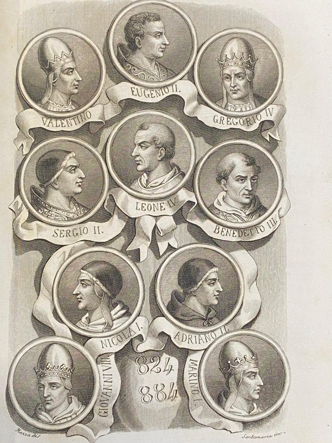 Storia dei Papi da S. Pietro a Pio IX.