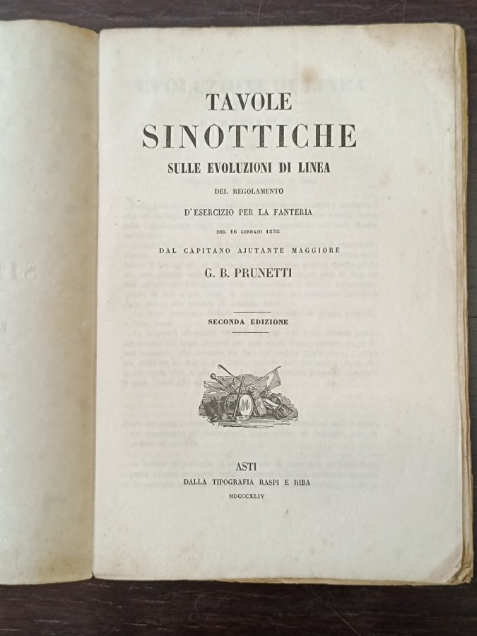 Tavole sinottiche sulle evoluzioni di linea del regolamento d'esercizio per …