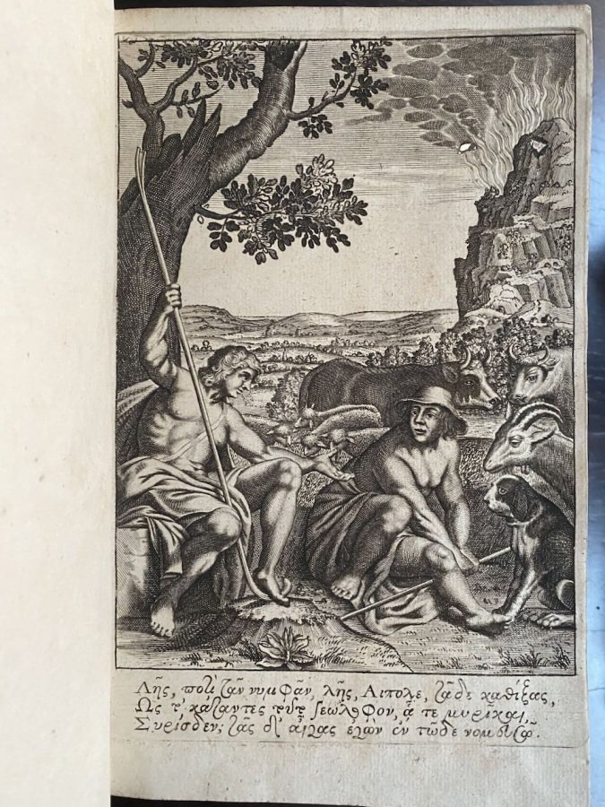 Theokritou Ta euriskomena. Theocriti quae extant cum Graecis scholiis. | Immagine principale