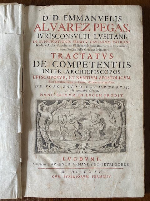 Tractatus de competentiis inter Archiepiscopos, Episcoposue et Nuntium apostolicum cum …