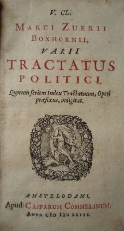 Varii tractatus politici, quorum seriem index tractatuum, operi praefixus, indigitat.