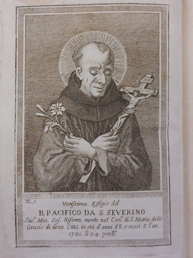 Vita del B. Pacifico da Sanseverino sacerdote professo de' Minori …