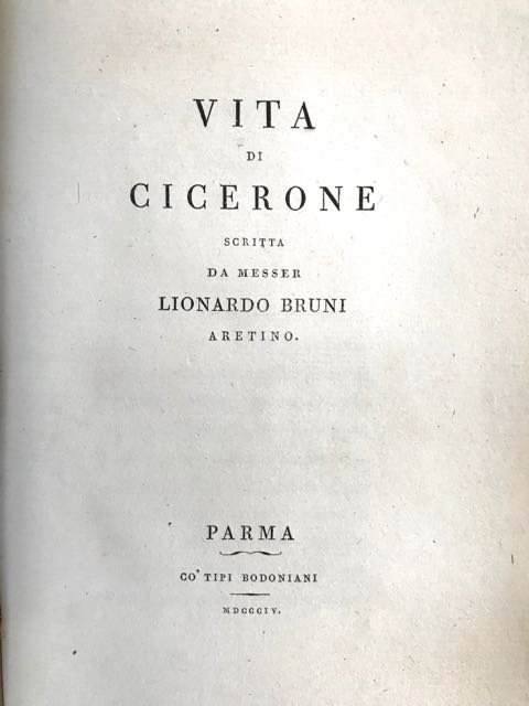 Vita di Cicerone.
