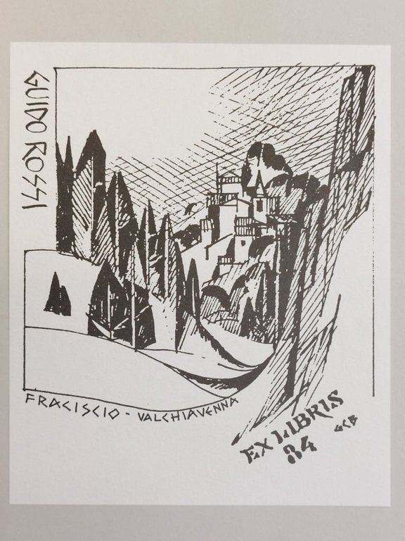 XX Congresso internazionale dell'ex libris di Weimar 1984. Ex libris 10 artisti italiani.