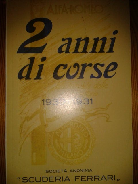 2 ANNI DI CORSE 1930-31