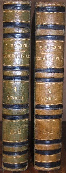 CODICE CIVILE ITALIANO TRATTATO DELLA VENDITA