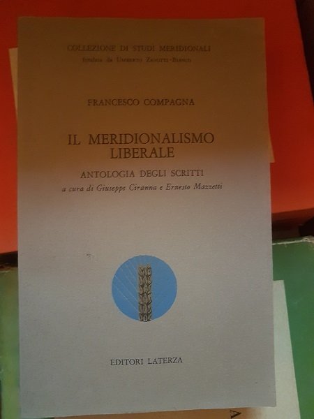 IL MERIDIONALISMO LIBERALE