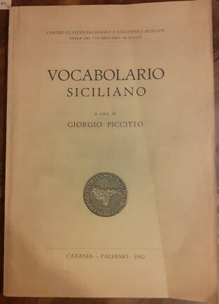 VOCABOLARIO SICILIANO