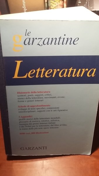 LETTERATURA.