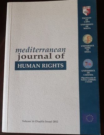 MEDITERRANEAM JOURNAL OF HUMAN RIGHTS