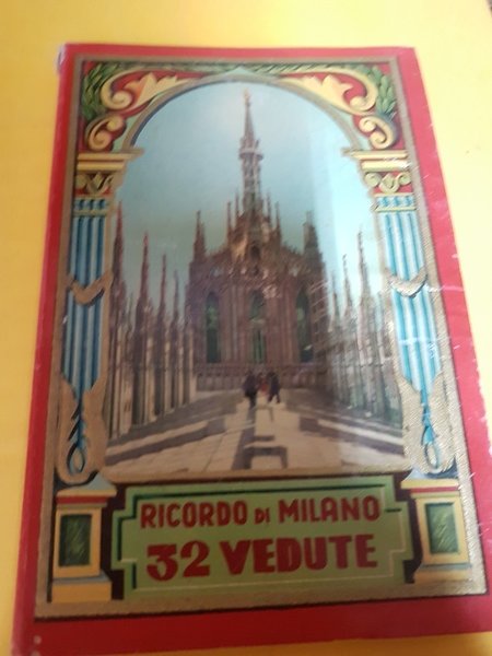 RICORDO DI MILANO 32 VEDUTE