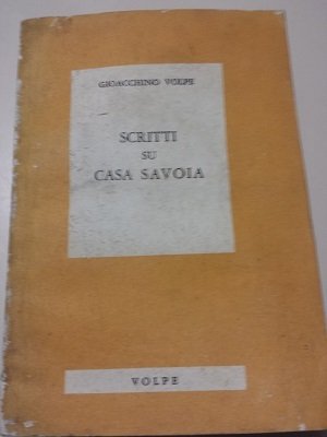 SCRITTI SU CASA SAVOIA