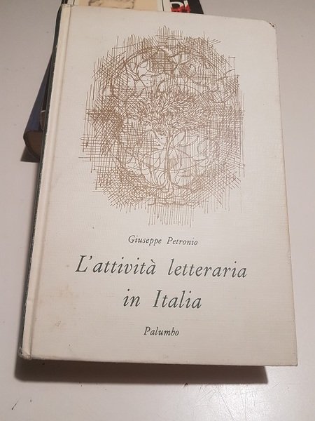 L'ATTIVITA LETTERARIA IN ITALIA