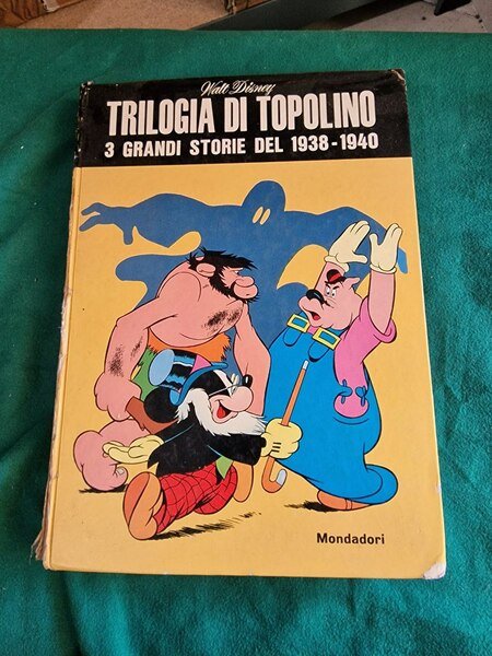 TRILOGIA DI TOPOLINO 3 GRANDI STORIE DEL 1938 - 1940