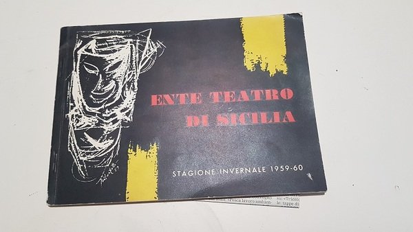 STAGIONE INVERNALE 1959 - 60 ENTE TEATRO DI SICILIA