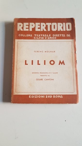 LILIOM REPERTORIO COLLANA TEATRALE