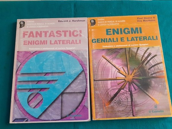 ENIGMI GENIALI E LATERALI ENIGMI LATERALI