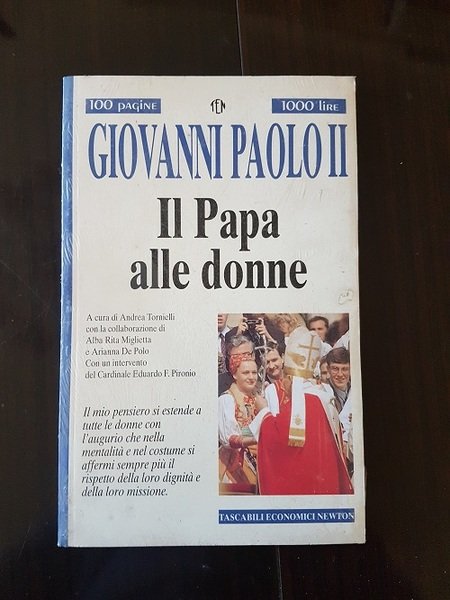 IL PAPA ALLE DONNE