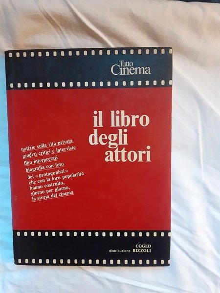 IL LIBRO DEGLI ATTORI TUTTOCINEMA