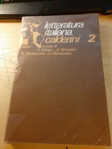 LETTERATURA ITALIANA CALDERINI 2