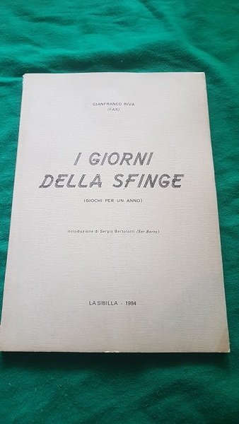 I GIORNI DELLA SFINGE