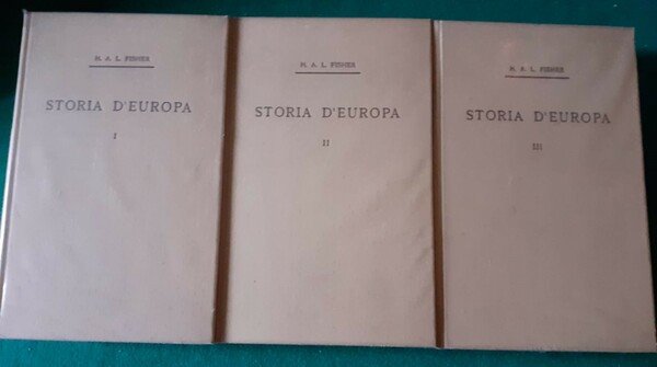 STORIA D'EUROPA 3 VOL.1 VOL. STORIA ANTICA E MEDIEVALE2 VOL. …